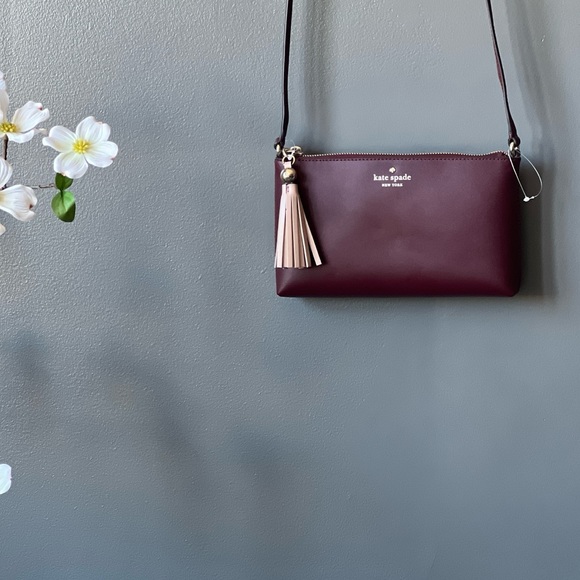 Kate Spade New York  IVY STREET AMY CROSSBODY (Cherrywood) - Picture 6 of 7